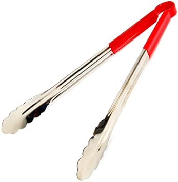 ملقط ستانلس يد حراري كبير 32 سم Tweezers With Plastic Handle 32 سم
