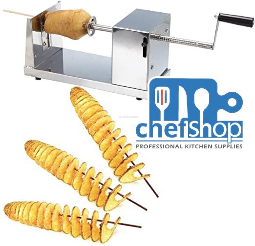 ماكنة بطاطا كيرلي Tornado Potato Slicer - Manual Potato Cutter Slicer