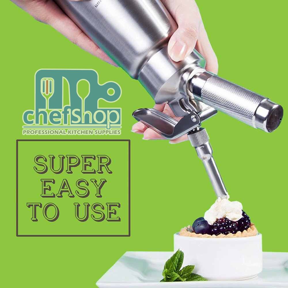 ضاغطة كريمة 500 ميل Stainless Cream whipper 500 ml