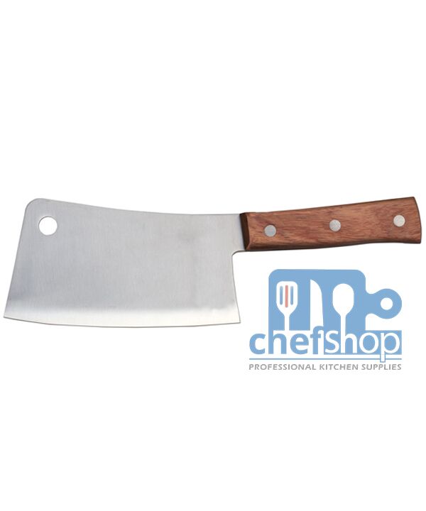 ساطور تقطيع صناعي 9 "  WIDE BLADE CLEAVER 9"